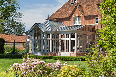 Substantial, light-filled conservatory for a Victorian rectory in Suffolk