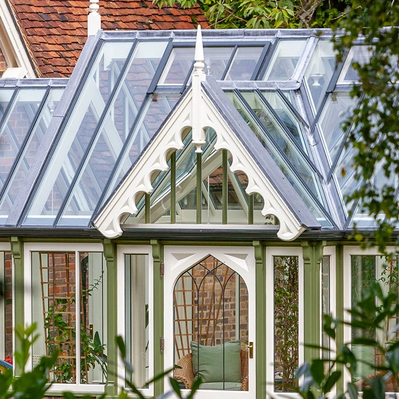 Bargeboard on a conservatory