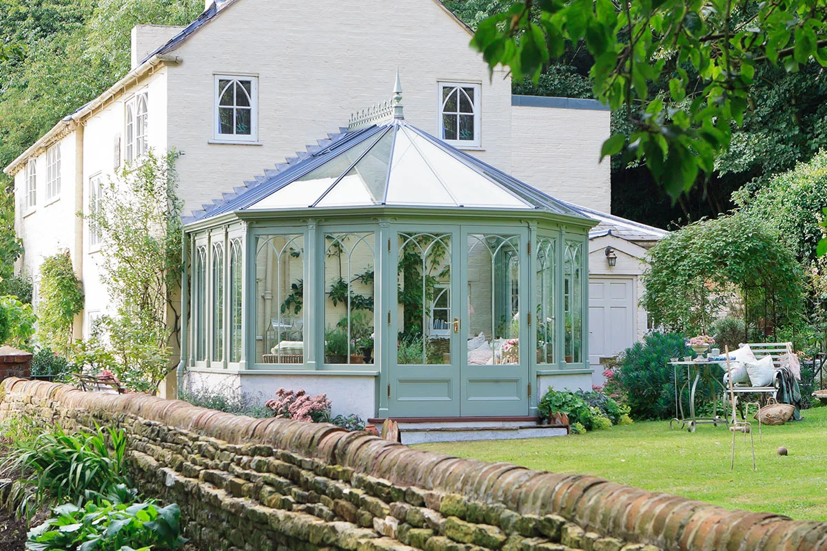 Bay conservatory design