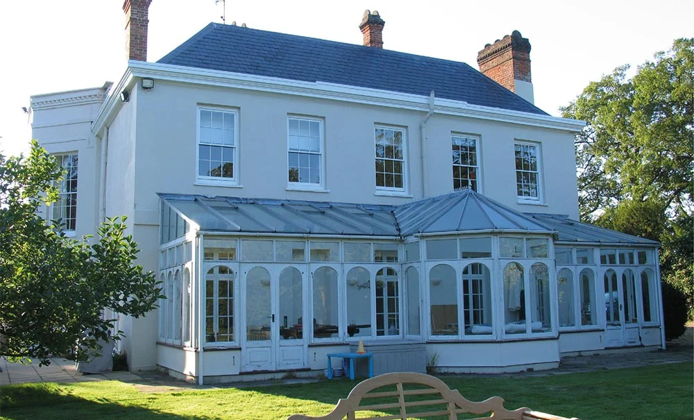 Picture before - old conservatory