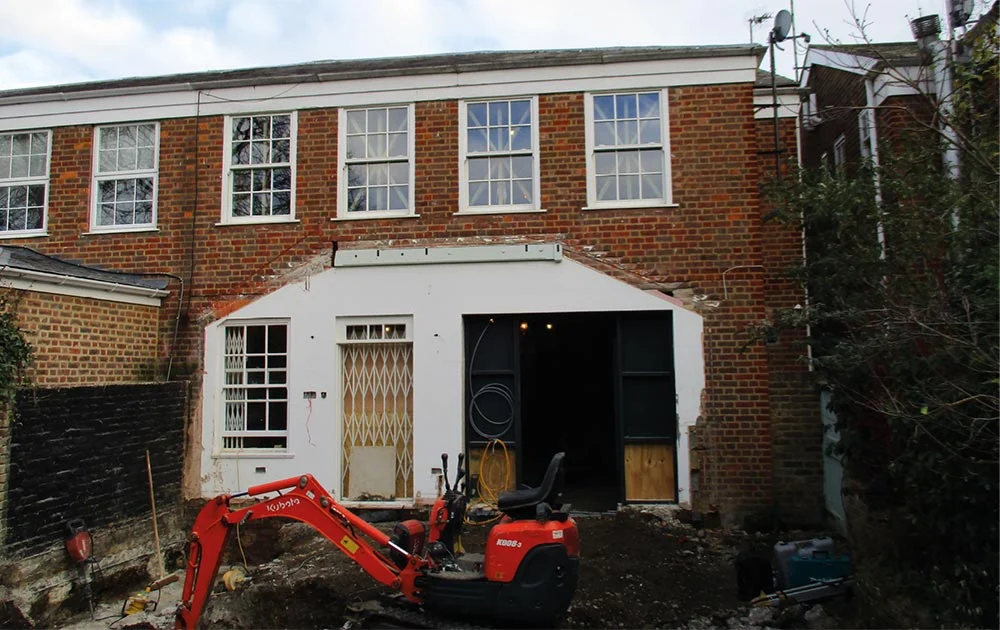 before picture of the project
