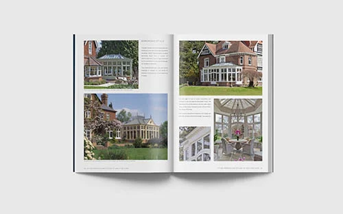Page from the Vale Garden Houses brochure
