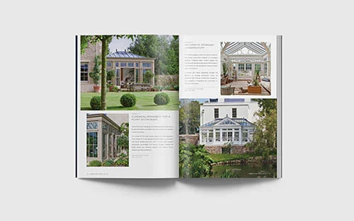 Page from the Vale Garden Houses brochure