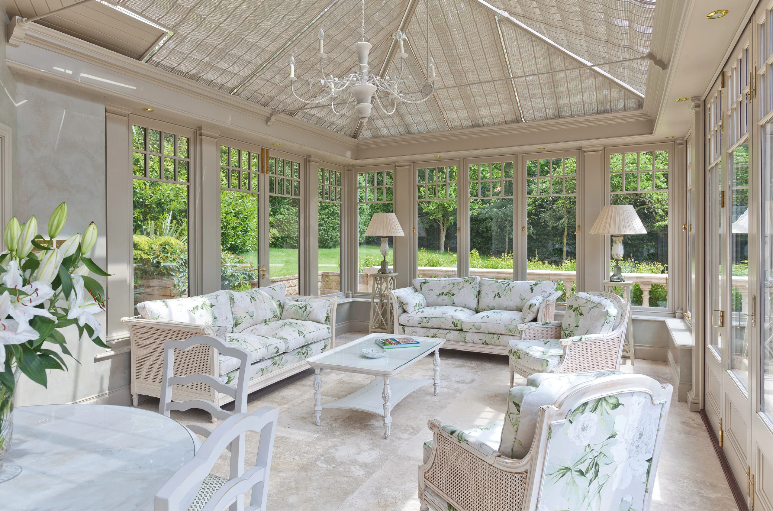 conservatory with interior by Vale