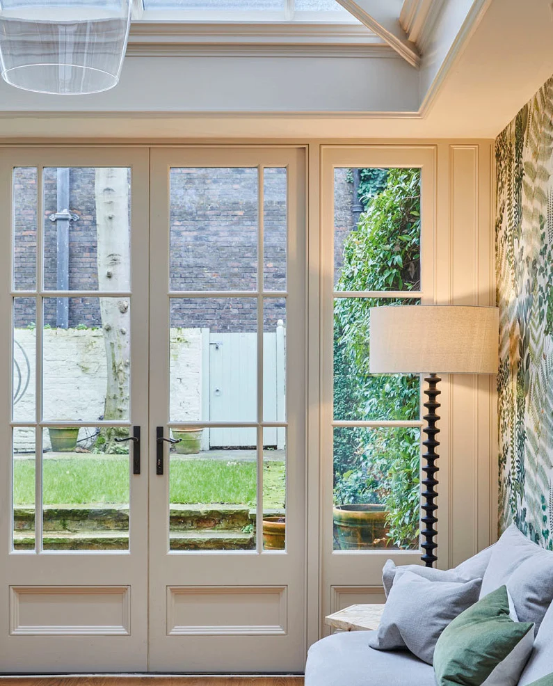 Detail shot of orangery