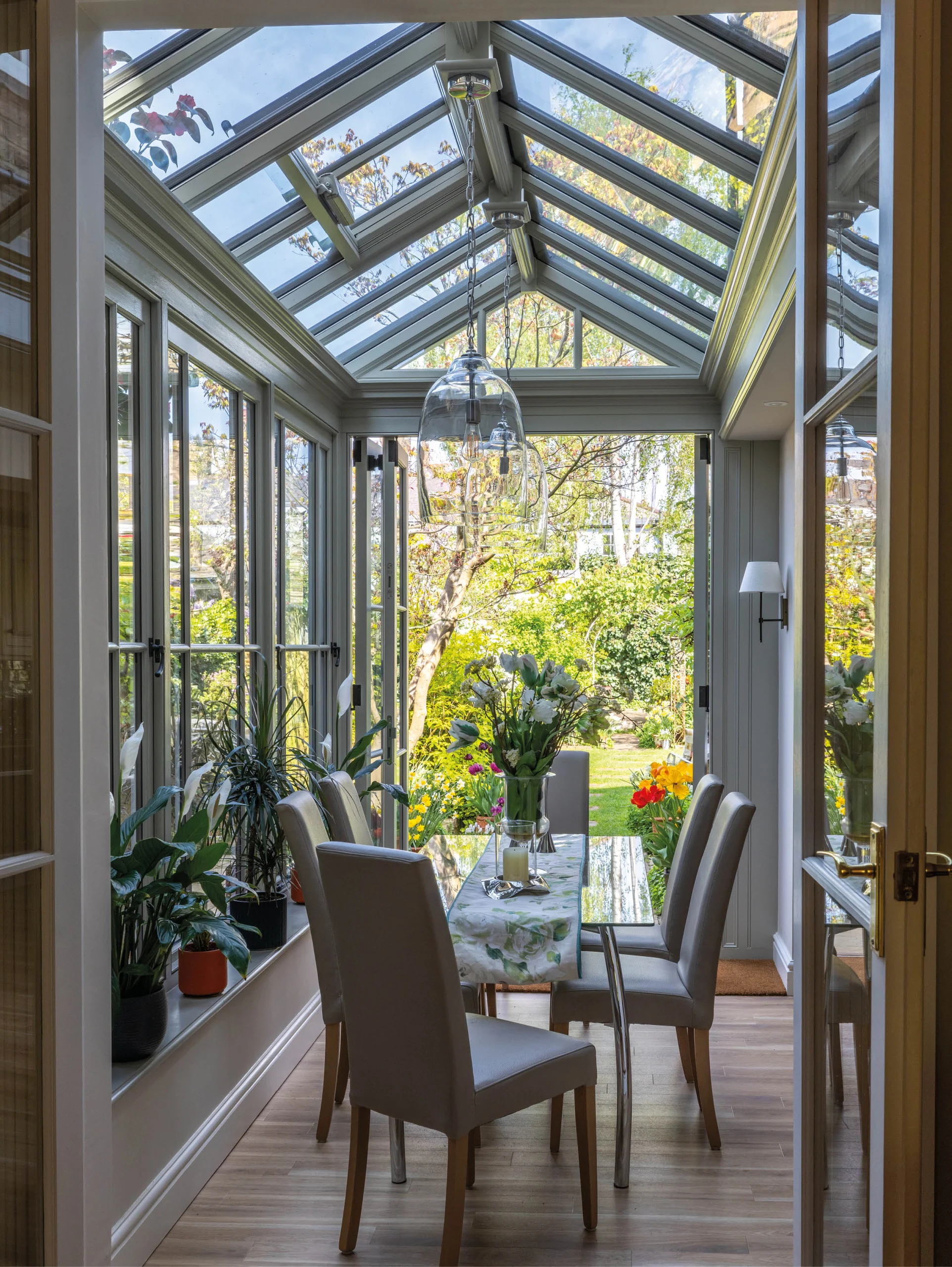 side elevation of orangery