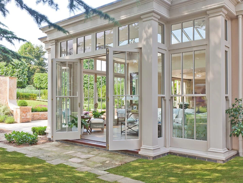 View of internal orangery window