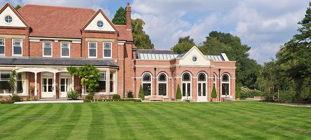 Edwardian property with bespoke conservatory