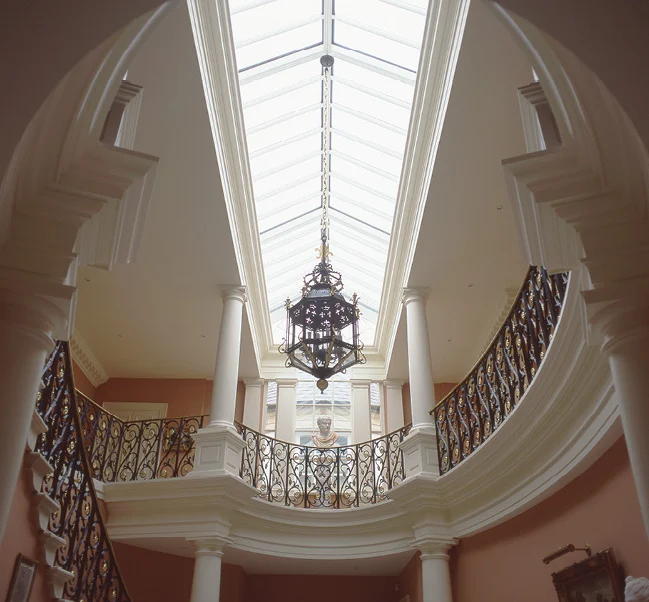 entrance hall example roof light