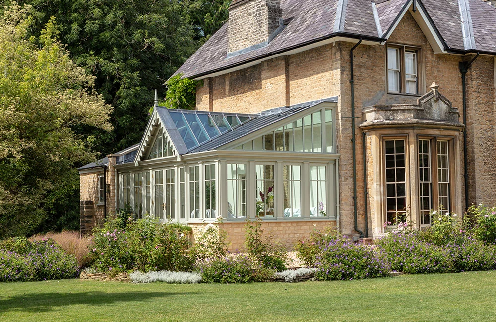 example of an open plan orangery