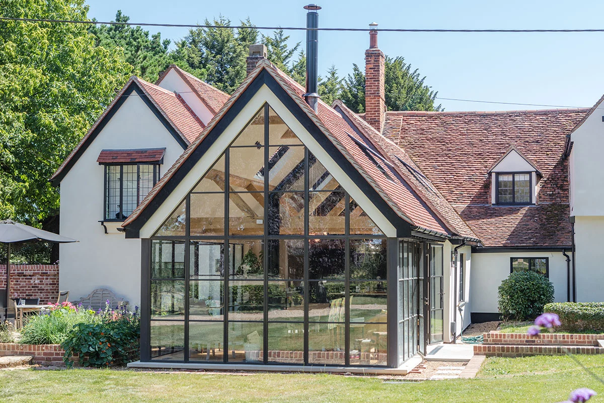 Plant filled conservatory design