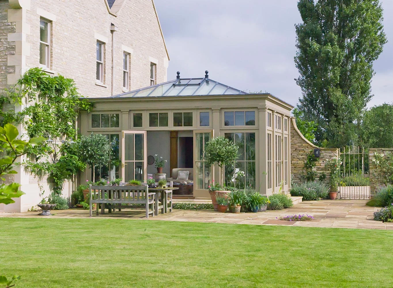 Large garden orangery