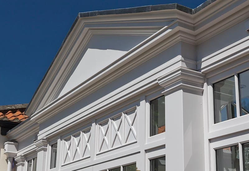 Detail of pediment detail