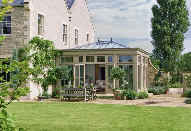 Example of a Georgian orangery used as a plant room