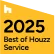Houzz 2025 Award Service