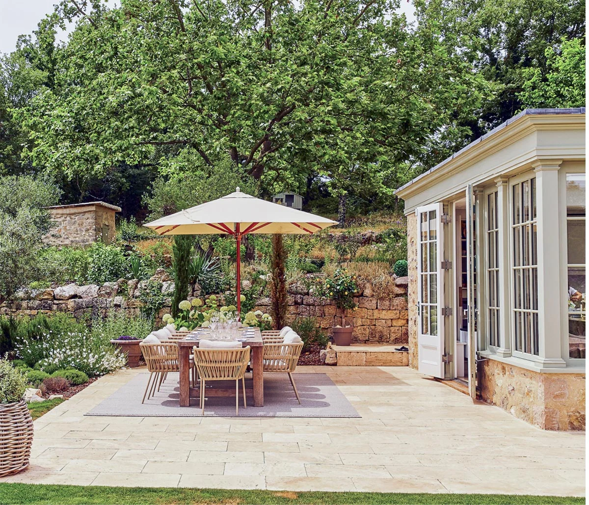 Indoor & Outdoor living with a kitchen extension