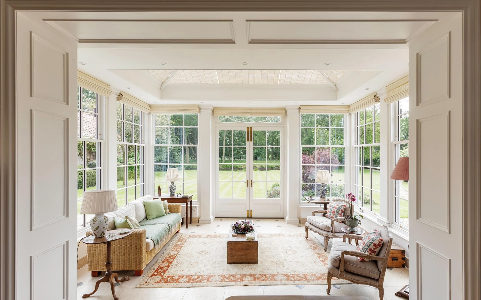 Interior view of beautiful Georgian orangery