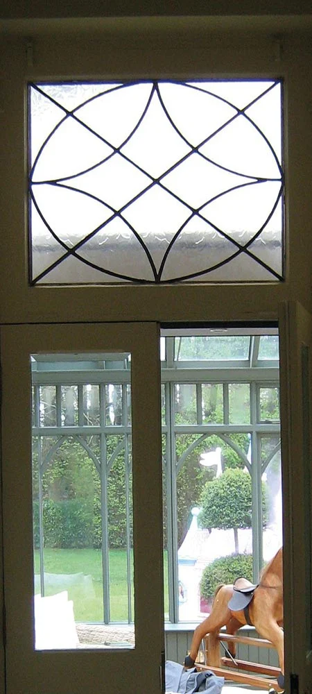 Internal door from inside the property