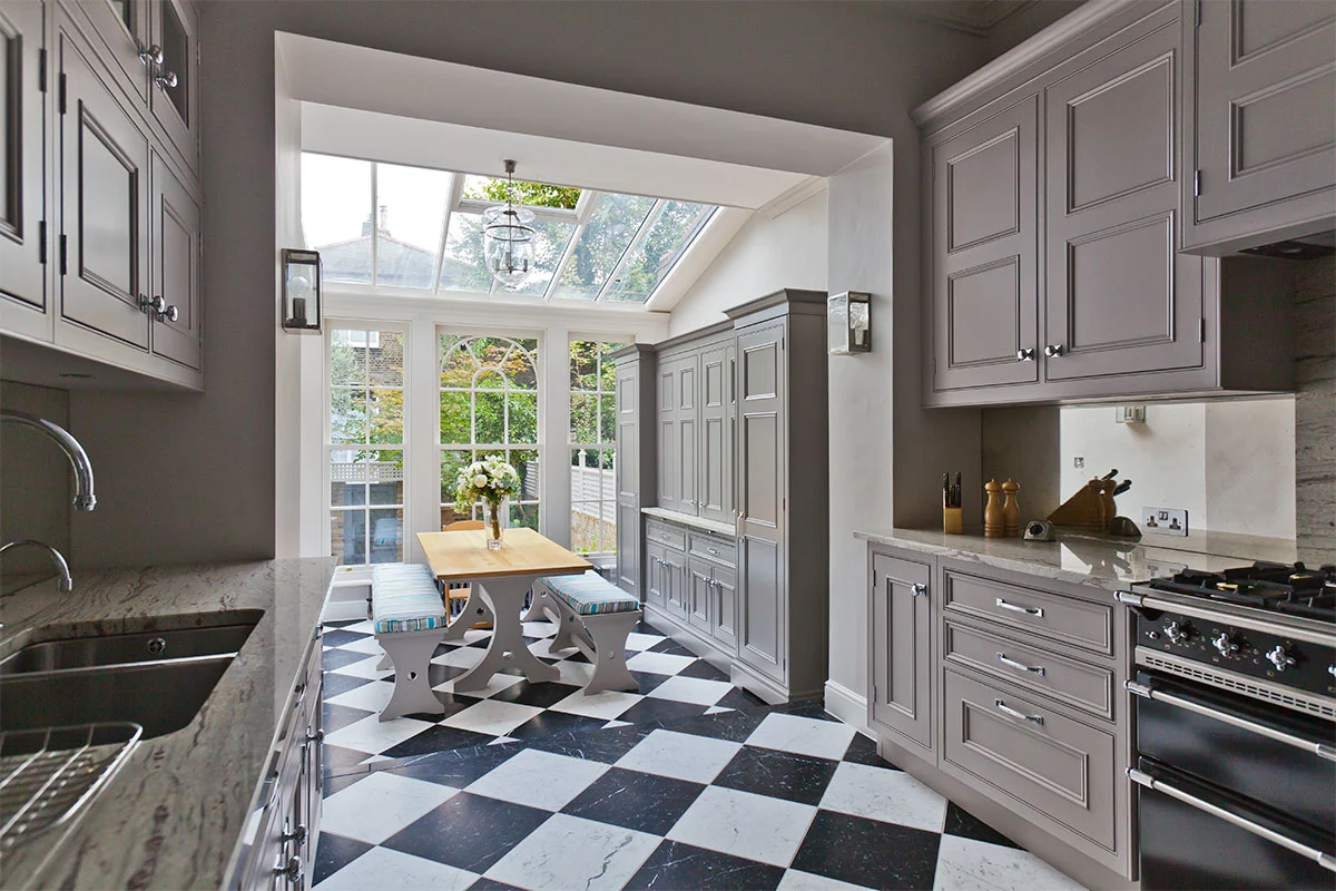 Kitchen conservatory extension