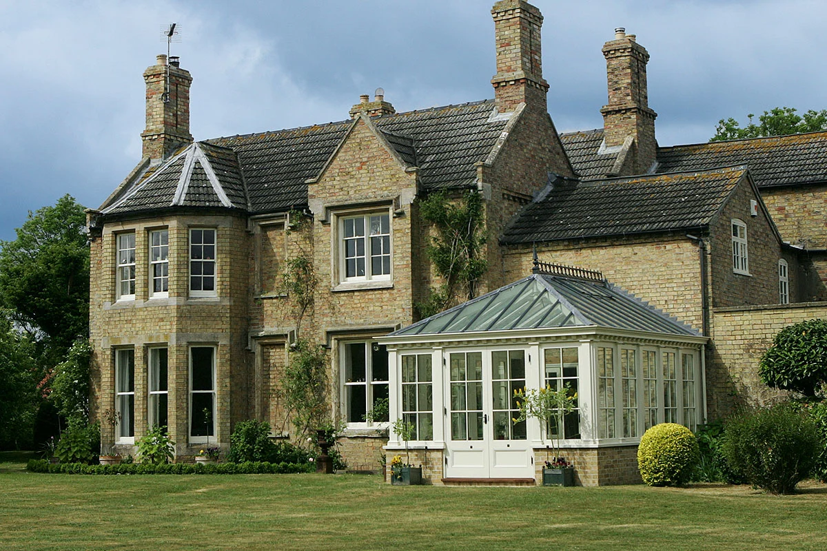 Hipped conservatory interior