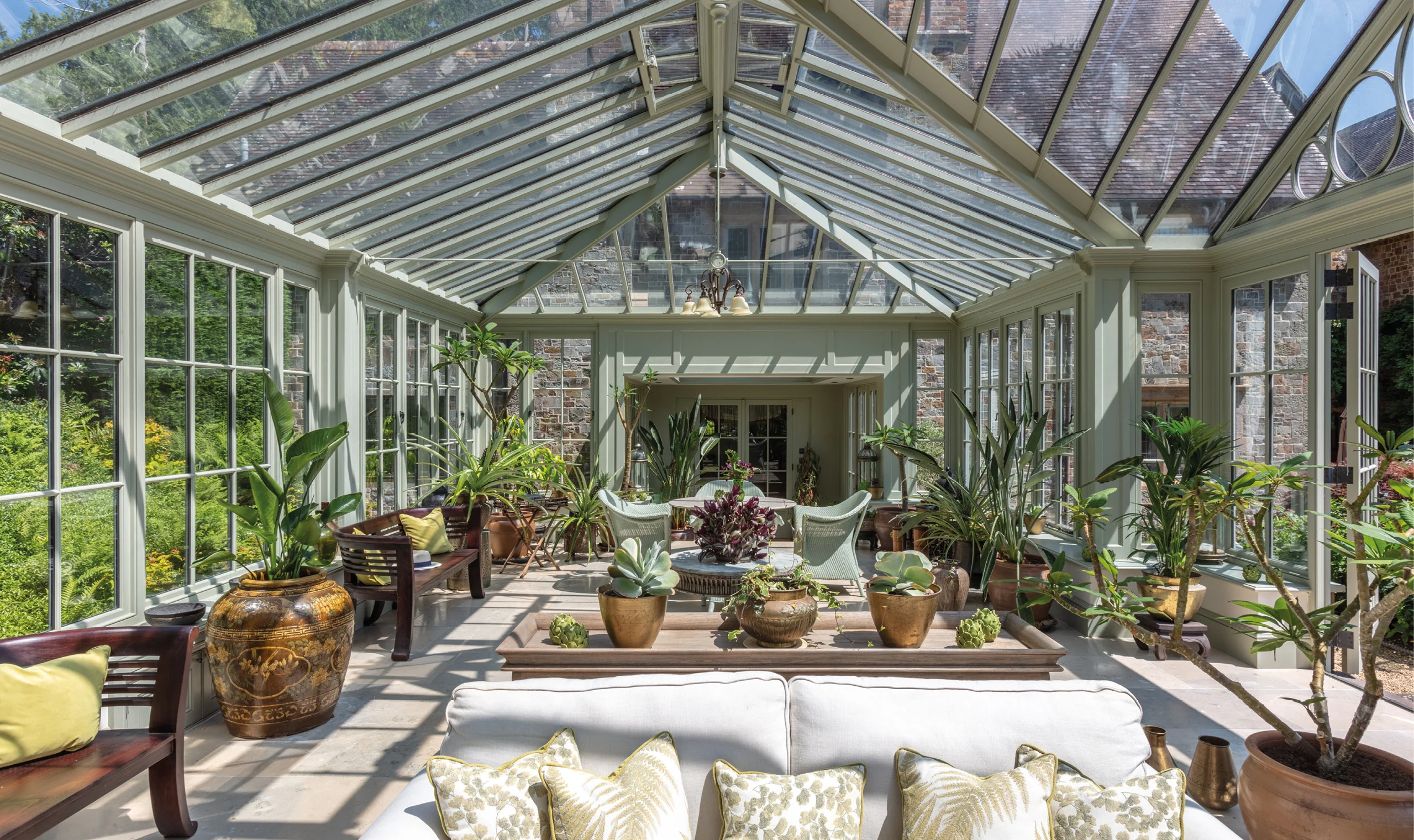 side extension to country home