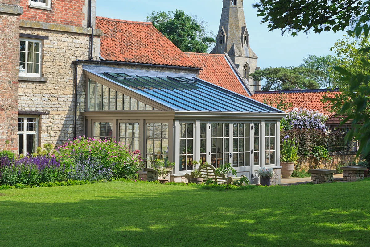 Lean to conservatory