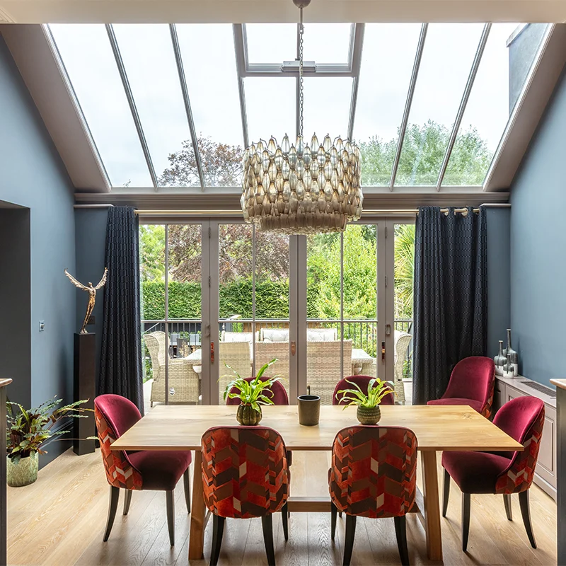 Lean to dining room extension