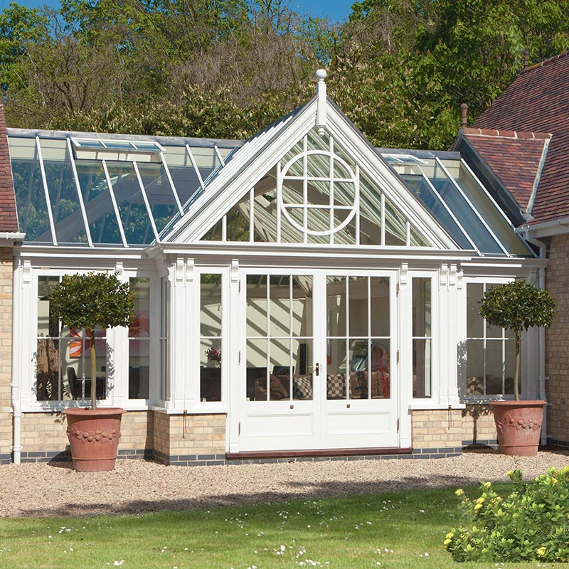 Linking conservatory with gable