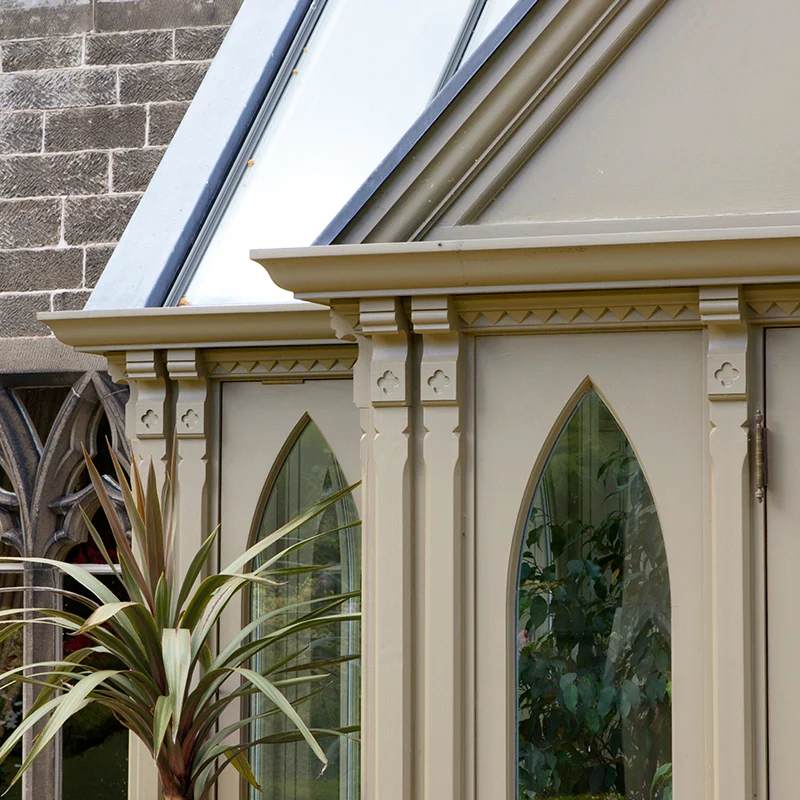 Listed rectory conservatory detail shot