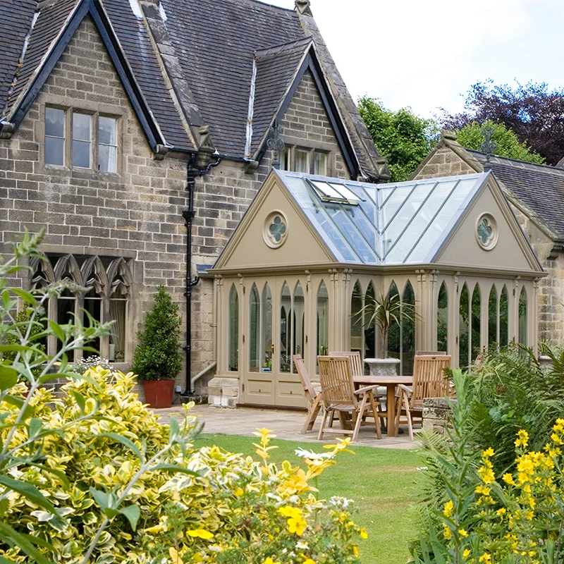 Listed rectory conservatory