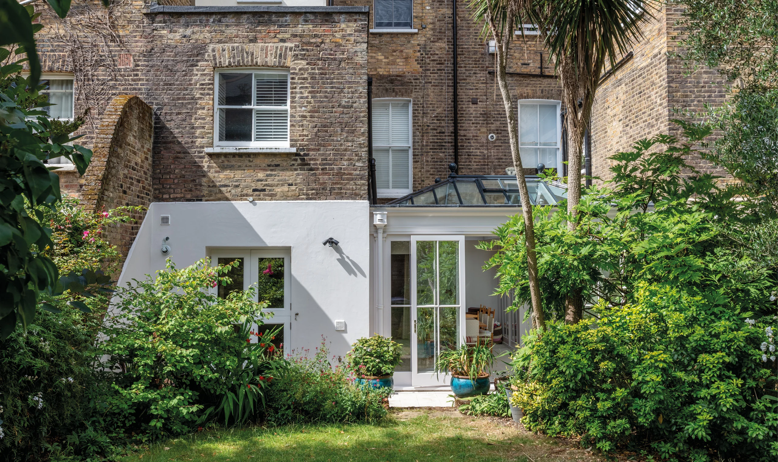 Luxury orangery on a beautiful Georgian country home