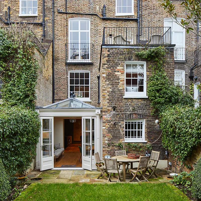 London townhouse conservatory