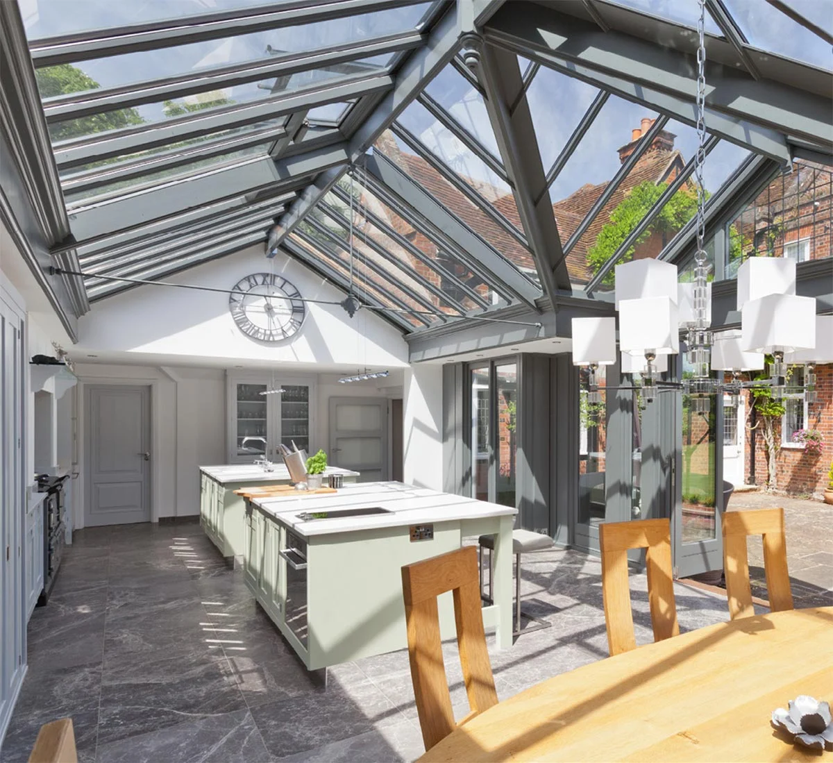 Light filled modern kitchen extension