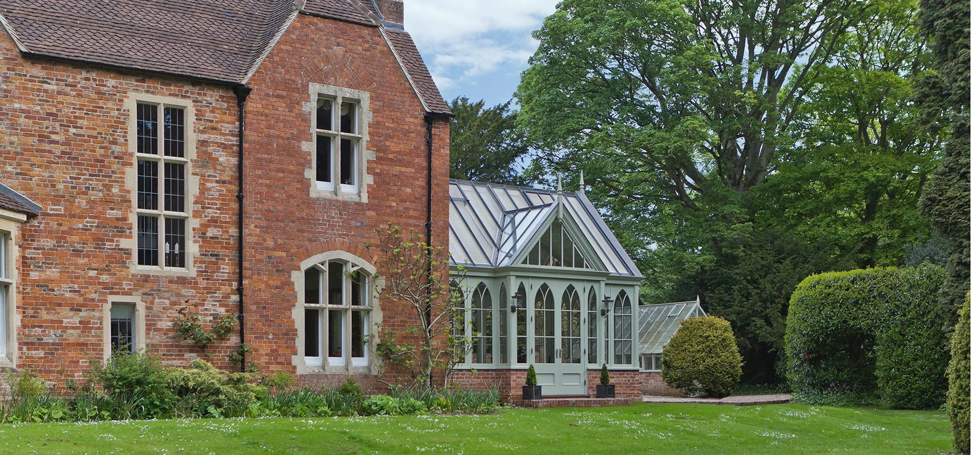 Old rectory Victorian conservatory