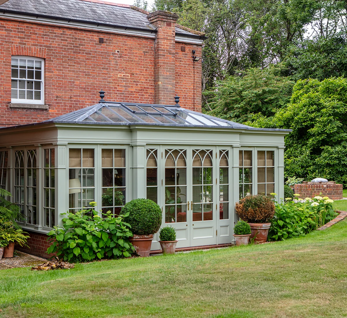 Example of an orangery extension