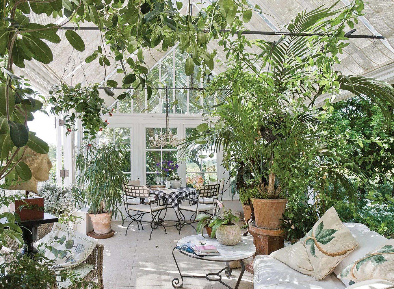 Orangery designed for plant lovers