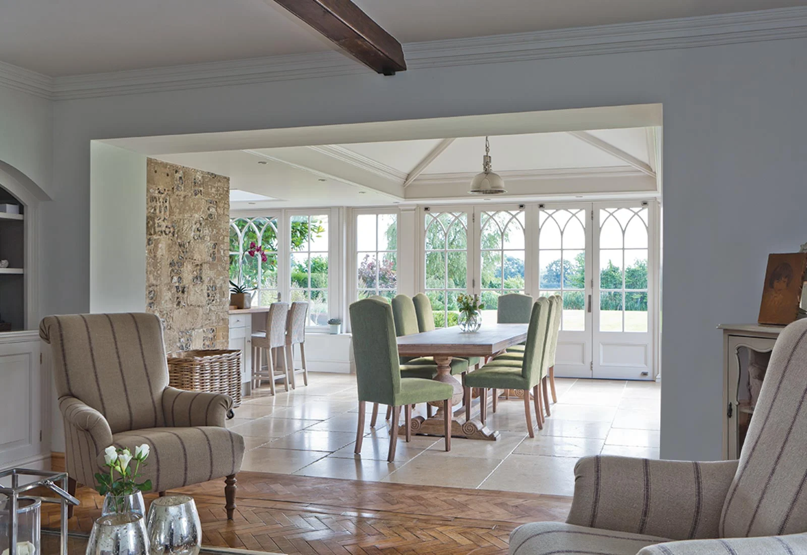 Orangery heating overview