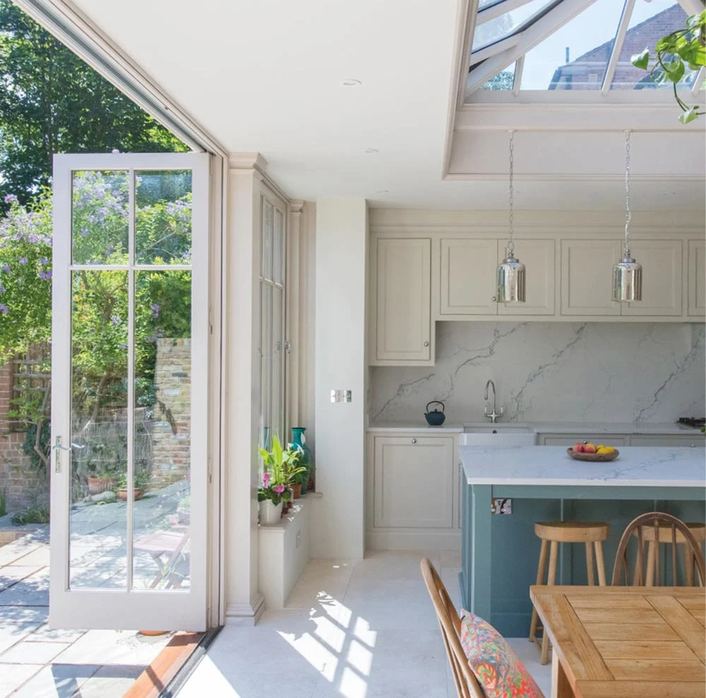 Orangery with bifold doors