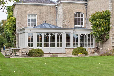Georgian orangery adds character to this period property