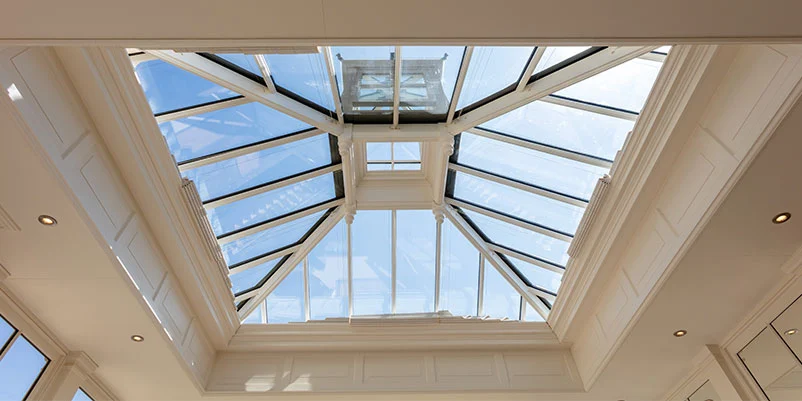 roof lantern from bottom