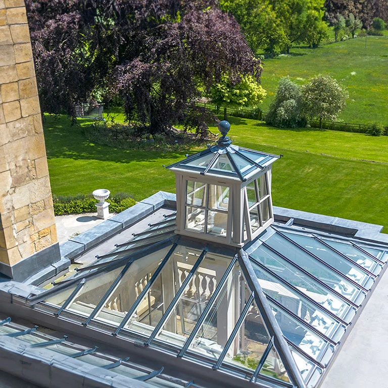 roof lantern from above