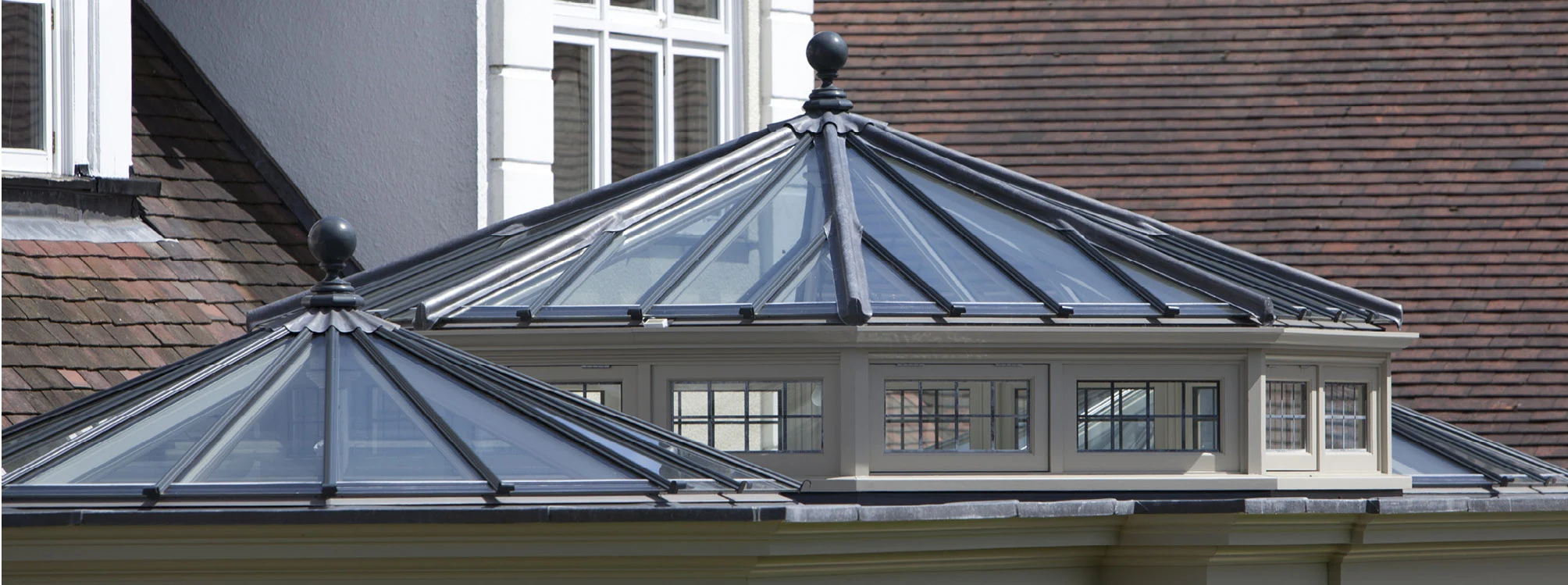 rooflight and roof lantern