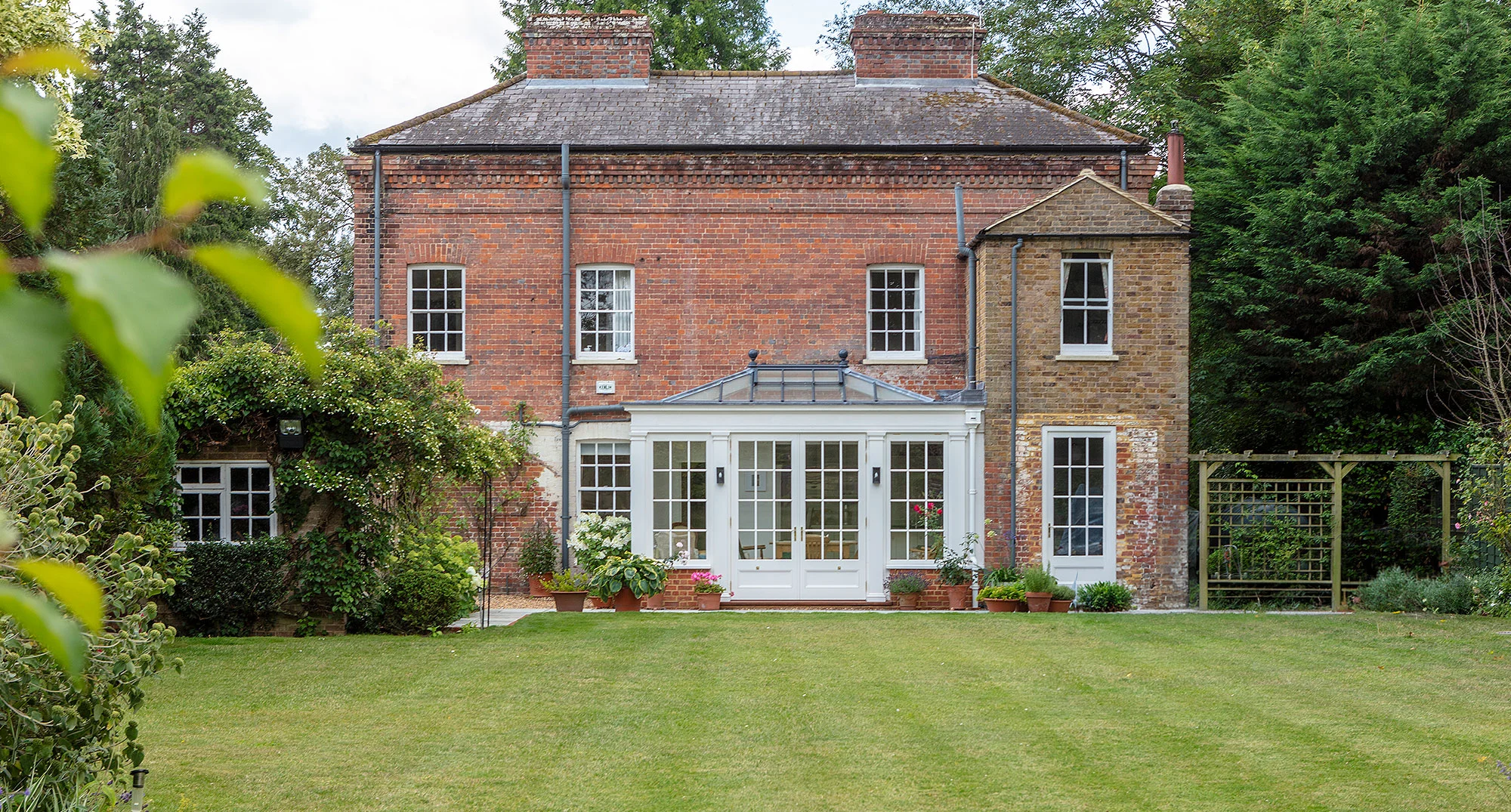 Seamless orangery addition
