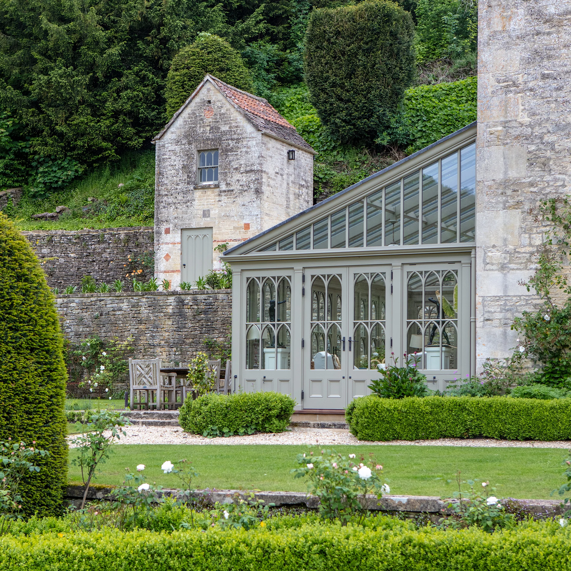 sign angle of lean to conservatory