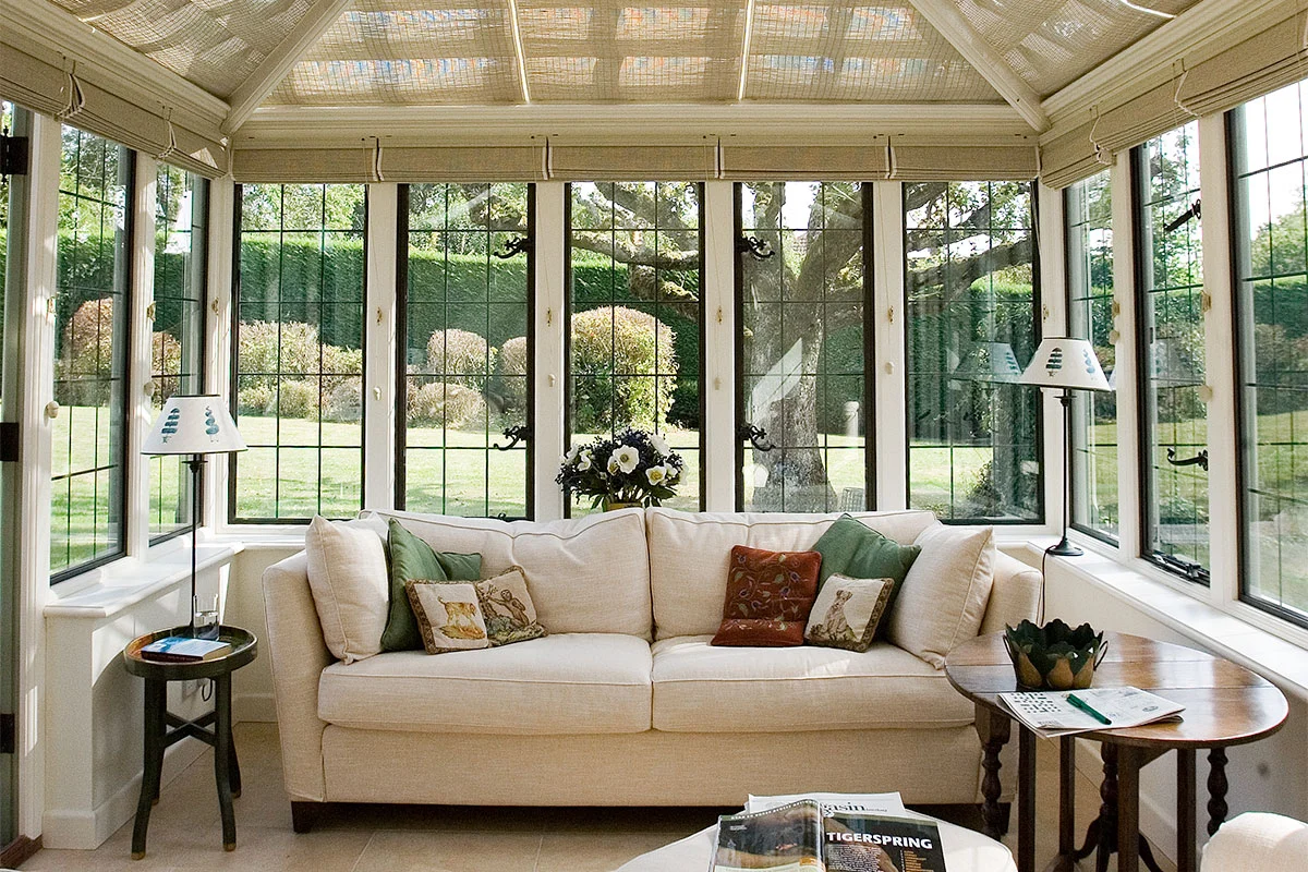 Small townhouse conservatory design