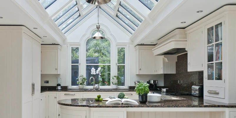 small kitchen conservatory extension