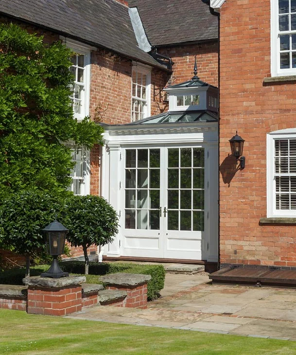 A small orangery project which features a roof lantern