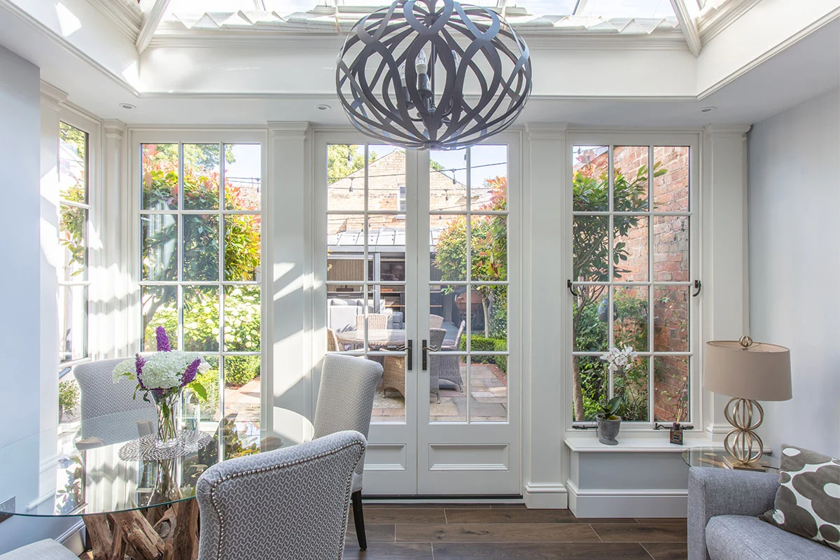 small dining room orangery example