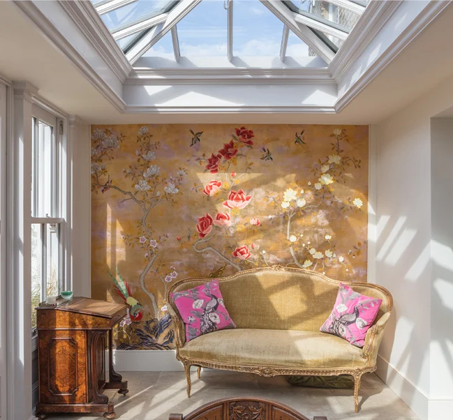 smaller room with roof light