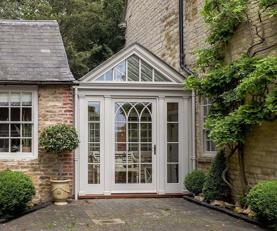 Small conservatory extension project